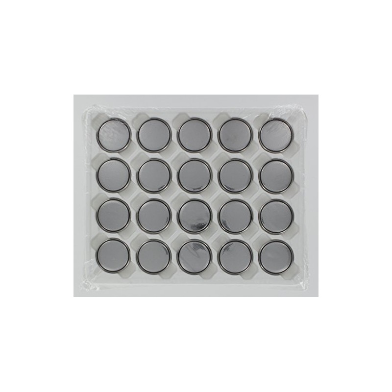 3V Lithium Button Cell Batteries CR2450, 20 Cells