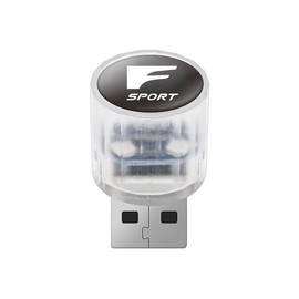 Lexus Fsport Compatible Car LED Atmosphere Light 7 Color Gradient USB Car Decoration Accessories