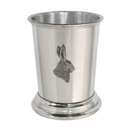 Hare Head Mint Julep Cup English Pewter Cockatil Free Engraving Gift 171