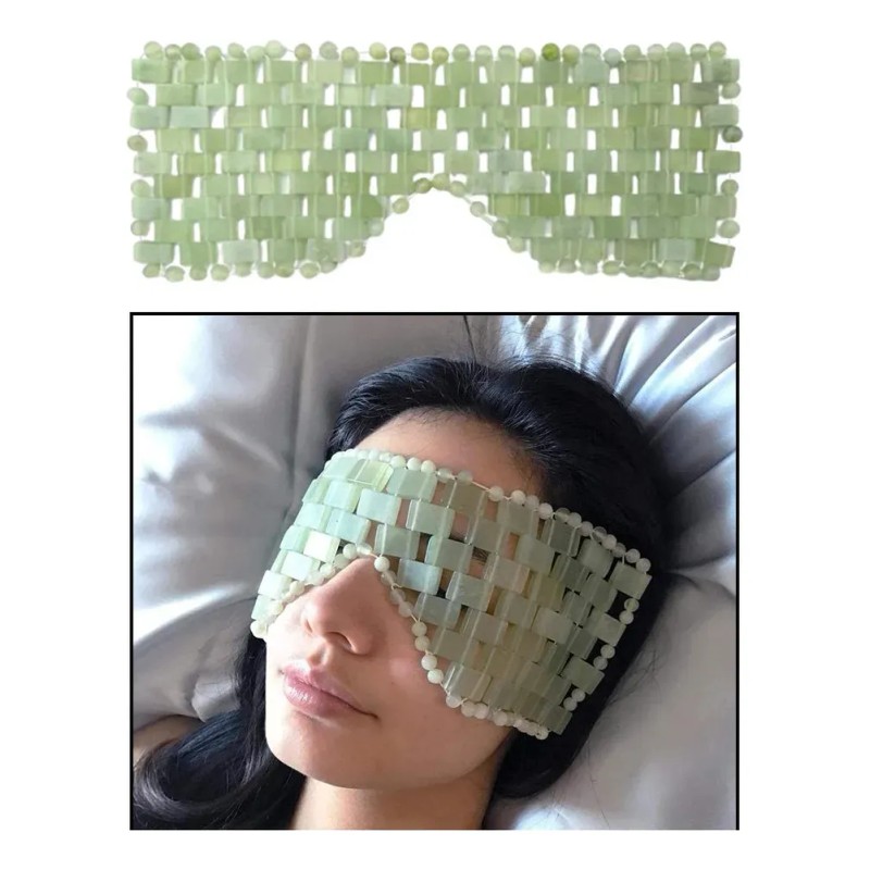 Máscara De Ojos Jade Stones Para Herramienta De Belleza