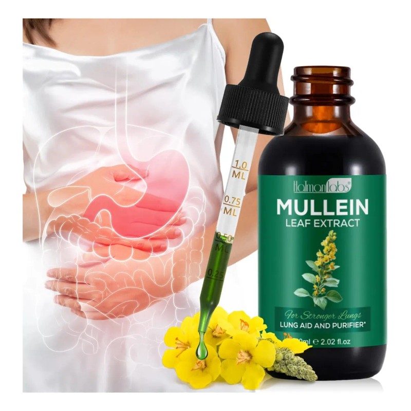 Gotas Hoja Gallobo Bienestar Respiratorio Mucosidad Pulmonar