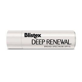 Blistex Deep Renewal Lip Protectant Sunscreen Balm, 0.13 Ounces (3.69g) (Value Pack of 12)