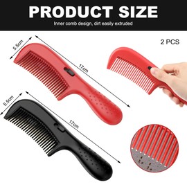 Pack of 2 Dandruff Comb Scalp Comb Dandruff Comb Adult Comb Scalp Cleans Healthier and More Effective Removal of Dandruff