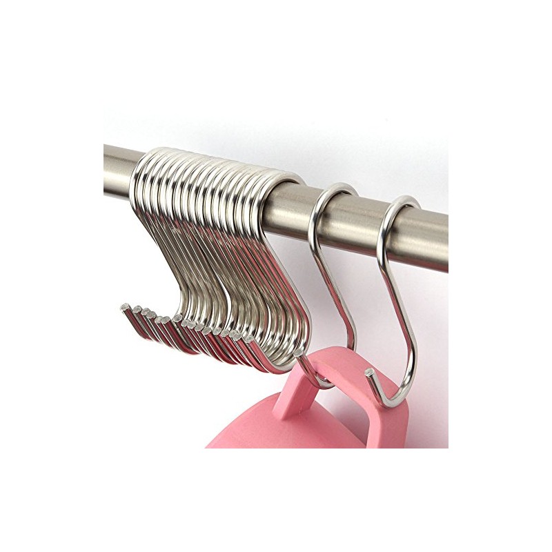 NXG 30 Pack 2.5 Inch Nickel Plated Stainless Steel S
