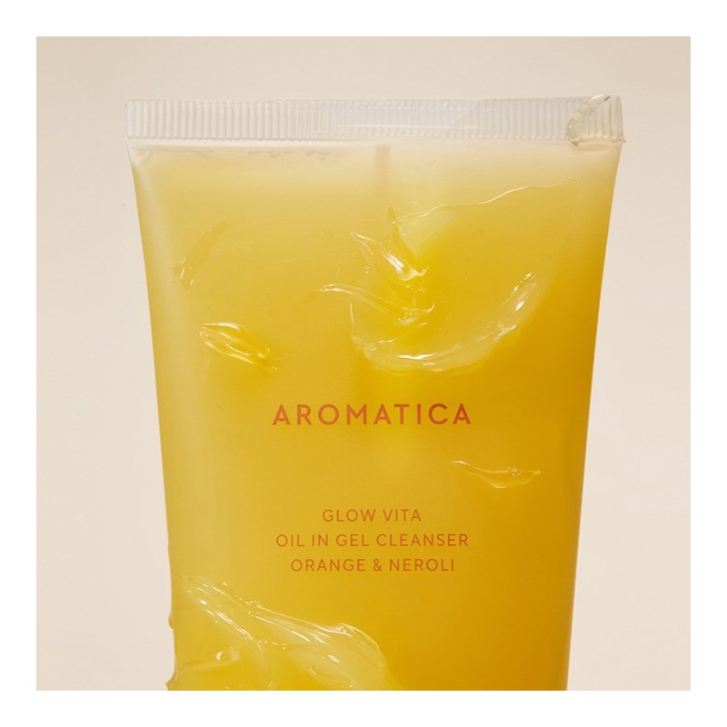 아로마티카 글로우 비타 오일 인 젤 클렌저 오렌지 앤 네롤리,