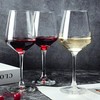 HAKEEMI Wine Glasses Set of 6, 12 oz Red &