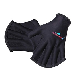 Antcher 1 Pair 2mm Neoprene Diving Gloves Sphere Webbed Swim Gloves for Snorkeling Swimming Surfing Sailing Kayaking Diving