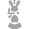 Spellbinders Shapeabilities Some Bunny Die, Brown
