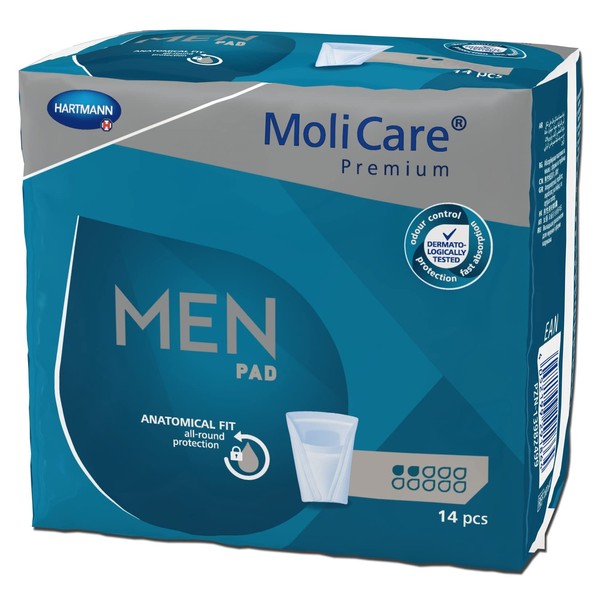 Molicare Premium Men Pad 2 Drops Pack of 14
