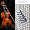 VGOL Pack of 5 Violin Fingerboard Stickers Exercise Finger Guide