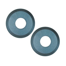 Auto Krafters Compatible/Replacement For Door Handle Backup Escutcheon Plates Blue 1960-65 Falcon 1962-65 Fairlane (EBC3OZ-6222620PR-BL)