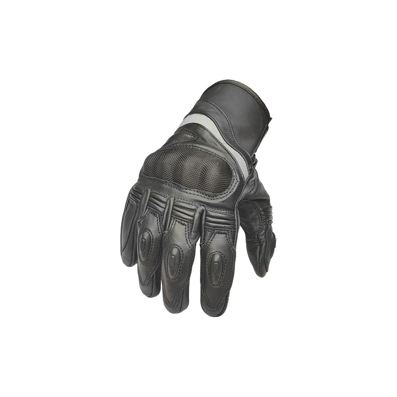 VlaMiTex M100 Motorcycle Leather Gloves (M - M113)