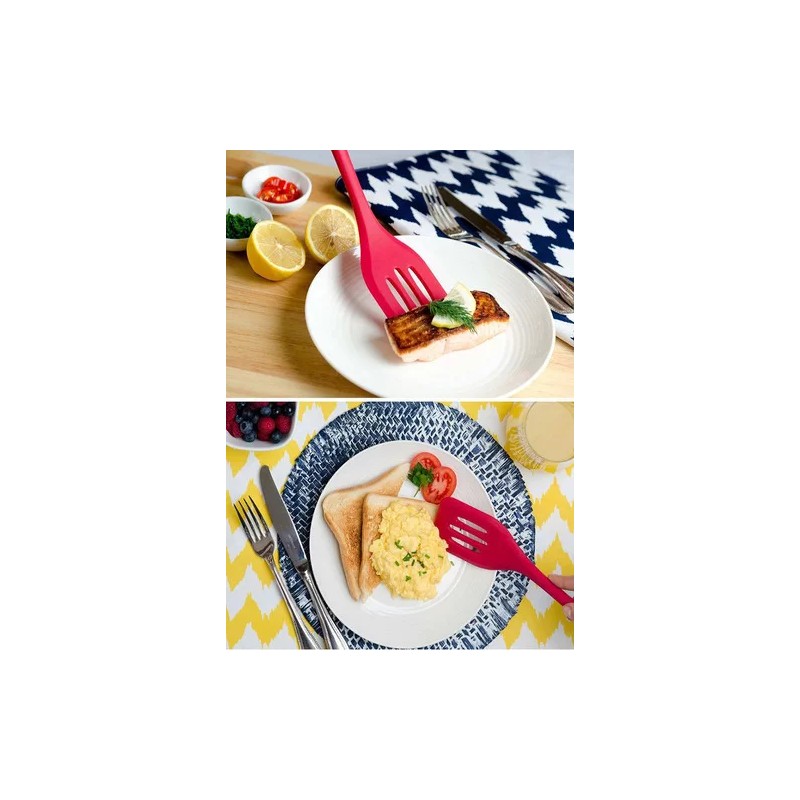 Generic Utensilios De Cocina De Silicona, 10 Piezas, Cuchara Y