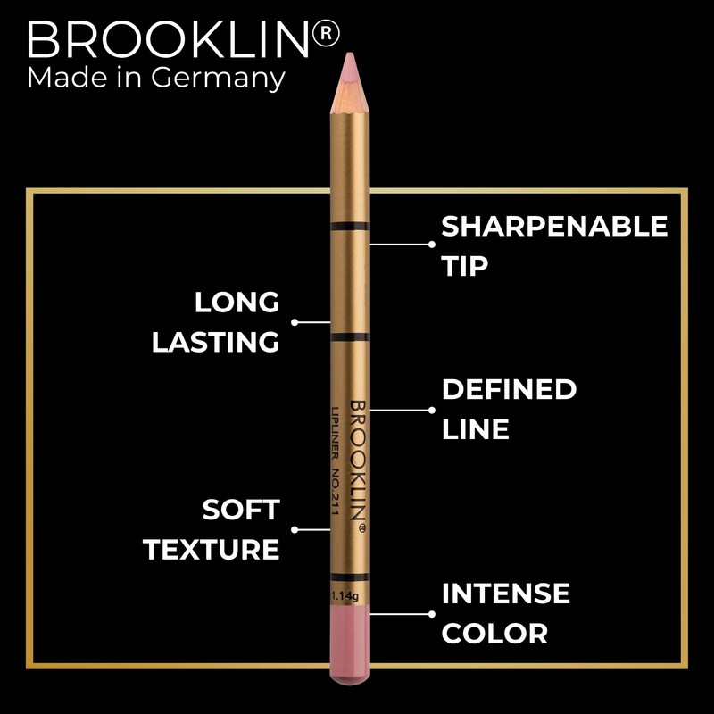 IMPALA | Brooklin Waterproof Lipliner Color Pink Matte 211 |