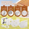 Sun Shade Replacement Parts, Cordless Crank Kit, Roller Blind mounting