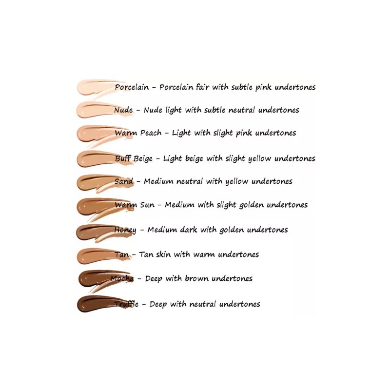 PHOERA® Soft Matte Full Coverage Liquid Foundation Concealer Longlasting Makeup