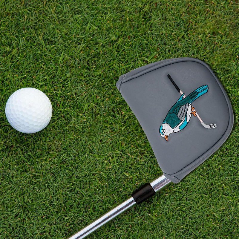 Putter Cover, PU Leather Club Head Protector, Golf Putter Headcover