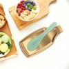 Cabilock Golden Stainless Steel Utensil Holder for Kitchen Counter -