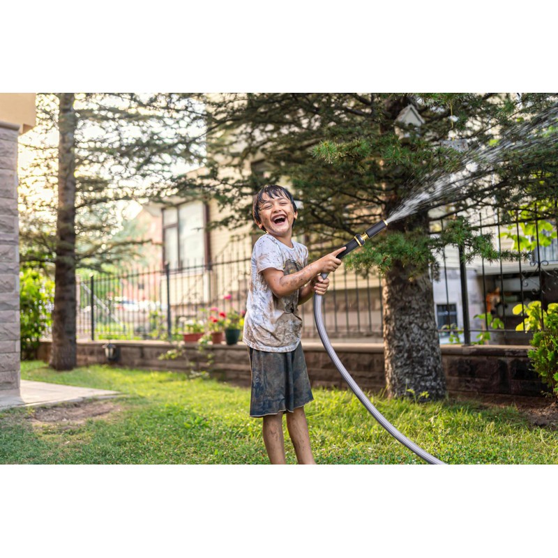 TITAN Garden Hose | Flexible, Lightweight, Kink-Free & Durable Hybrid