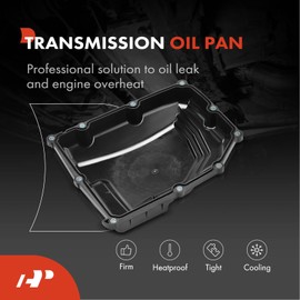 A-Premium Transmission Oil Pan with Drain Plug & Gasket Compatible with Toyota Camry 2018-2022, RAV4 2019-2022, Highlander 2017-2019 2022, Avalon 2019-2022 & Lexus ES350 2019-2022, ES250