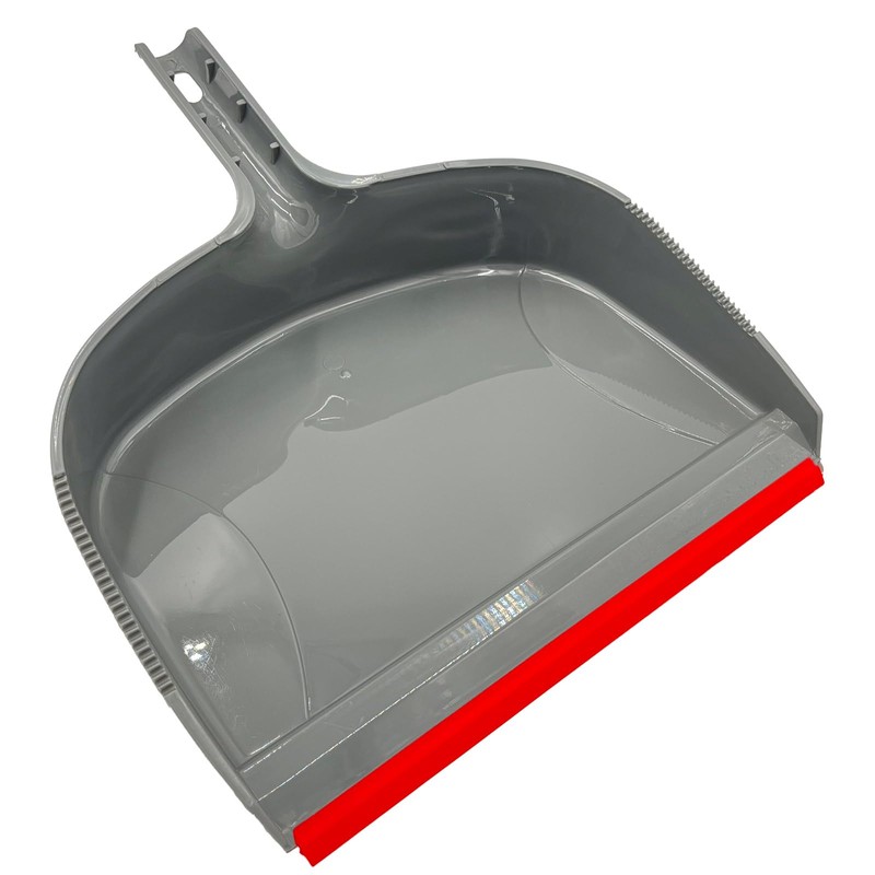 Peggy Perfect 3185 Construction Site Dust Pan and Brush, Red