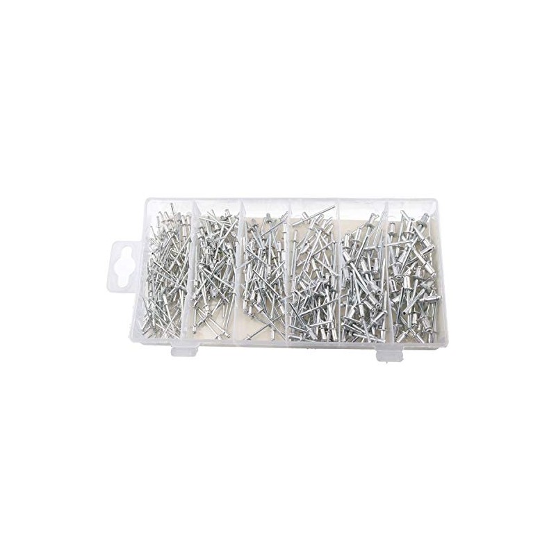 Metric Aluminium Blind Pop Pot Rivets Assortment Set Fasteners Fastening