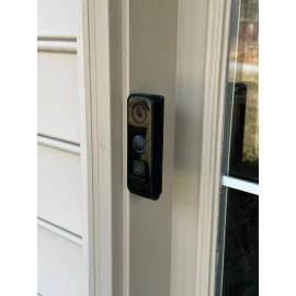 Ubiquiti Unifi G4 PRO Video Doorbell Angle Wedge Bracket Mount Kit - Black, 30 Degree