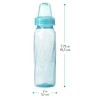 Evenflo Feeding Classic Tinted Plastic Standard Neck Bottles for Baby,