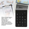 2.4G Wireless Numeric Keypad Chocolate Keys Plug and Play 18