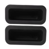 2PCS Black Interior Trunk Lid Handle Trim GJ6A 68 966