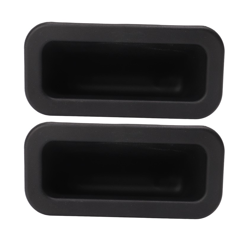 2PCS Black Interior Trunk Lid Handle Trim GJ6A 68 966