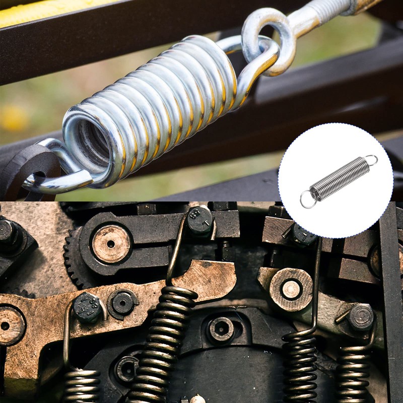 METALLIXITY Extension Spring 0.8x8x35mm 5pcs 304 Stainless Steel Extension Spring