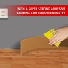 Vinyl Wall Base Baseboard Molding Trim 6" Flexible Self Adhesive