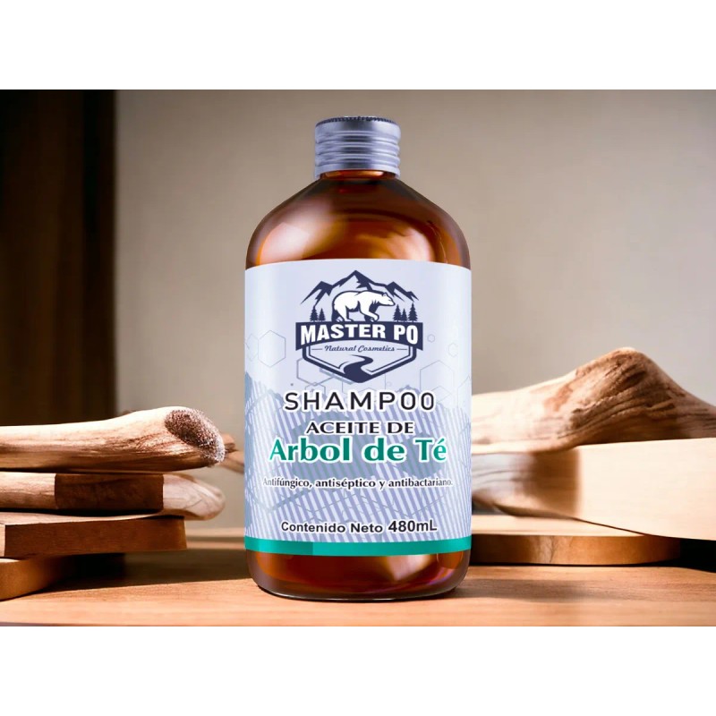 Shampoo Aceite Árbol De Té/tea Tree Master Po Detox Orgánico