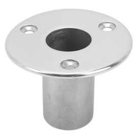 25mm Boat Hand Rail Fitting 90 Degree 304 Stainless Steel Handrail Tube Base for Yacht Marine