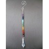 Chakra Gemstone Sun Catcher Crystal Rainbow Hanging Decoration Home Gift