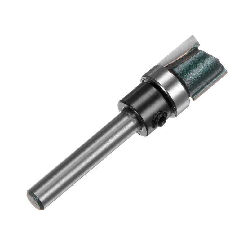 sourcing map Pattern Flush Trim Router Bit 0.24" Shank 15/32"