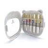 Easyinsmile 5Pcs Dental Root Endo Files Organizer Ruler Box Measuring