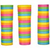 Boland 42026 Decorative Multicoloured Rainbow Streamers for Carnival Birthday Disco