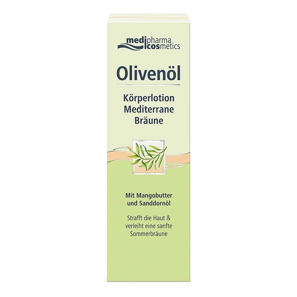 Olive Oil Body Lotion Mediterranean Tanning Lotion 200 ml