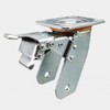 6 Inch Caster Bracket Heavy Duty Strong Load Bearing Rotatable