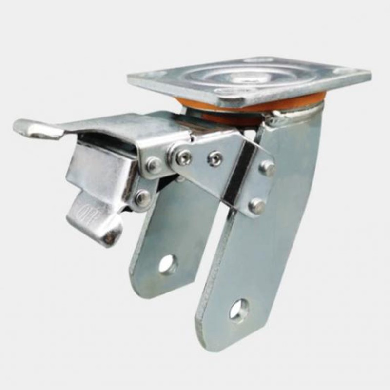 6 Inch Caster Bracket Heavy Duty Strong Load Bearing Rotatable