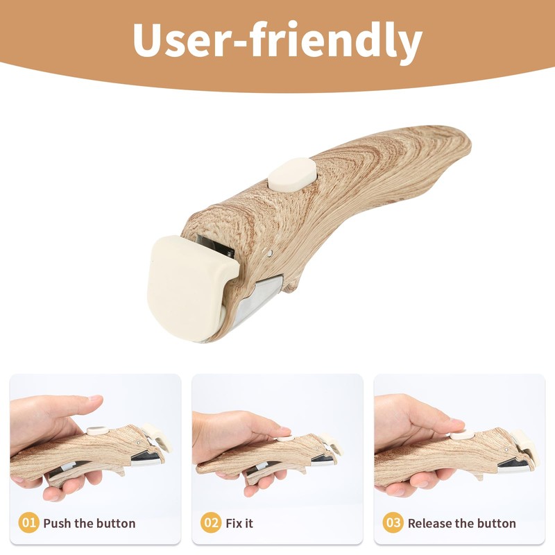 Parakatoikos Removable Handle Wood-Like, Detachable Handle for Pots and Pans,