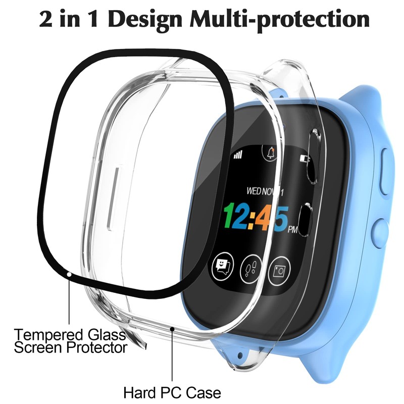 Kuaguozhe Tempered Glass Screen Protector Only Compatible for Gizmo Watch
