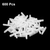 sourcing map 600Pcs Wall Floor Tile Plastic T-Shape Spacers Tiling