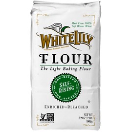 White Lily Self-Rising Bleached Enriched Pre-Sifted Flour, 32 Ounce