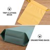 Zhooooonglf Multicolor Set of 12 Waterproof Drawstring Bag PE Plastic