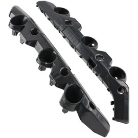 CARBBIA Front Bumper Supports Brackets Retainers Compatible with Nissan Sentra 2016-2019 62225-3YU0A 62225-3YU1A 62224-3YU0A 62224-3YU1A