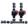 Hunter PGV101-MM 2 Zone Dura Manifold Valve Kit with Flow