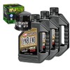 RAD Powersports 10W-40 Oil Change Kit For Arctic Cat 2007